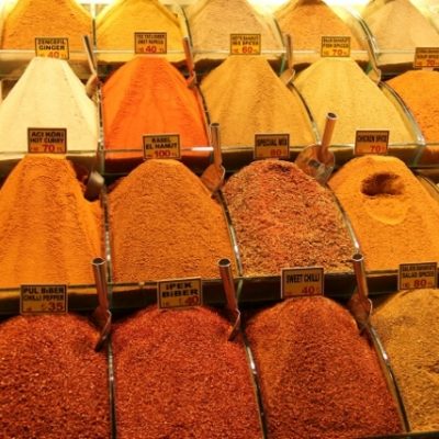 Egyptian Spice Bazaar Istanbul www.compassandfork.com