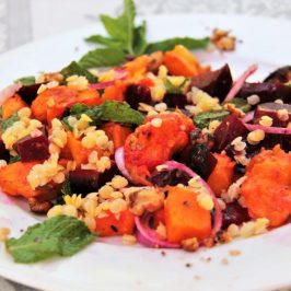 Turkish Warm Lentil Salad