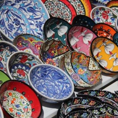 Ceramic Shop Kas Turkey www.compassandfork.com