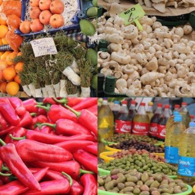 Shopping at the Fethiye Market www.compassandfork.com
