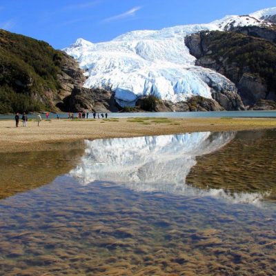 Aguila Glacier Shore Excursion Cruising Ushuaia to Punta Arenas aboard the Via Australis www.compassandfork.com