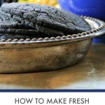 How to Make Fresh Blue Corn Tortillas at Home www.compassandfork.com