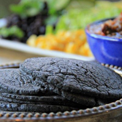 How to Make Fresh Blue Corn Tortillas at Home - Serving www.compassandfork.com
