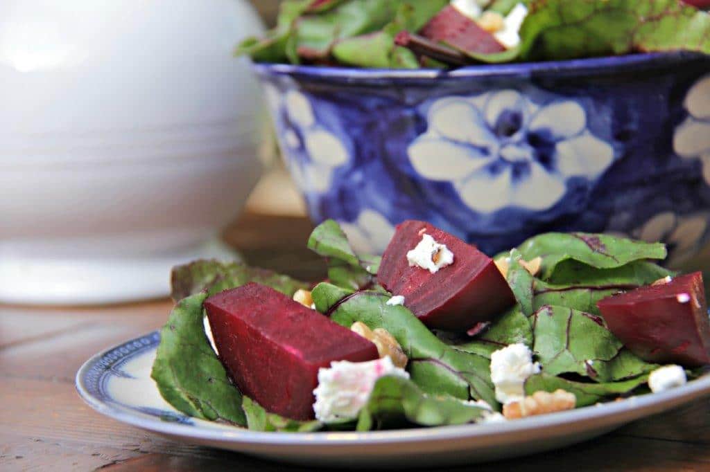How to Make the Best Beet with Goat Cheese and Walnut Salad