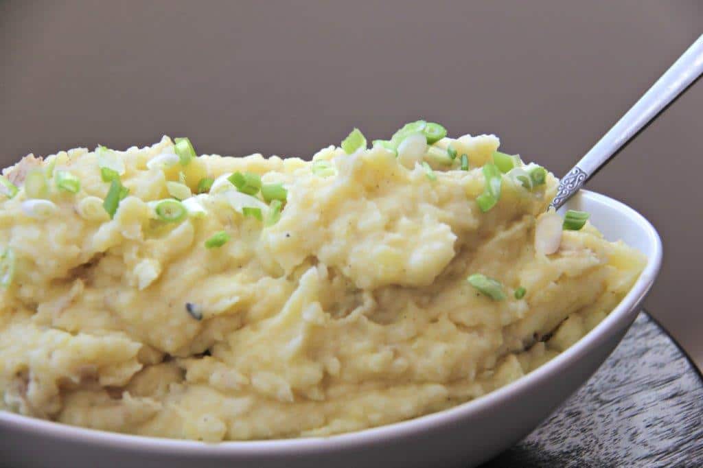 Easy, Creamy Rustic Style Mashed Potatoes