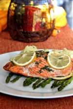 Roasted Salmon with Lemon and Dill | Compass & Fork