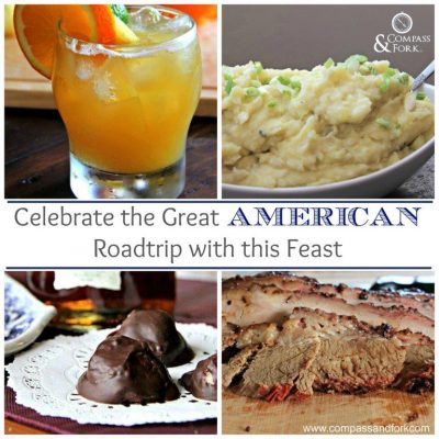 Celebrate the Great American Roadtrip with this Feast www.compassandfork.com