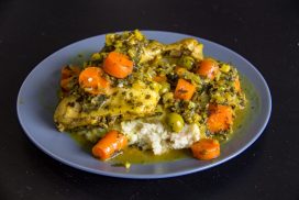 An Easy Authentic Moroccan Chicken Tagine Recipe www.compassandfork.com