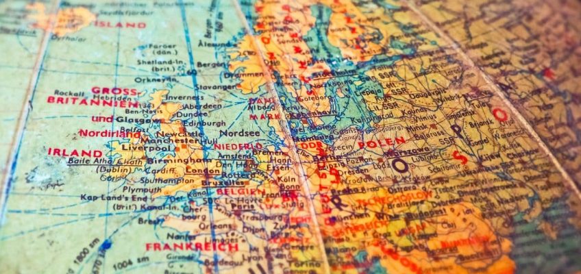 Europe Map- best travel tips europe