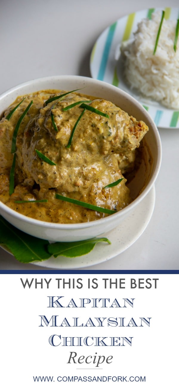 Why this is the Best Kapitan Malaysian Chicken Recipe | Compass & Fork