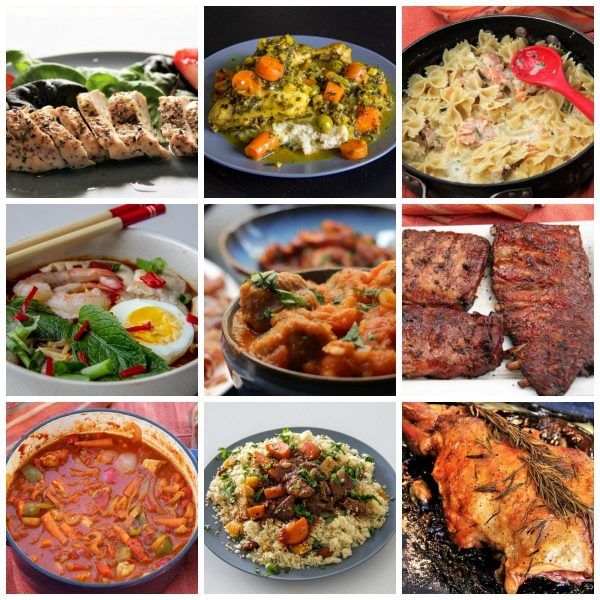 9 More Of The Most Popular Dinner Recipes From Around The World Collage 600x600 